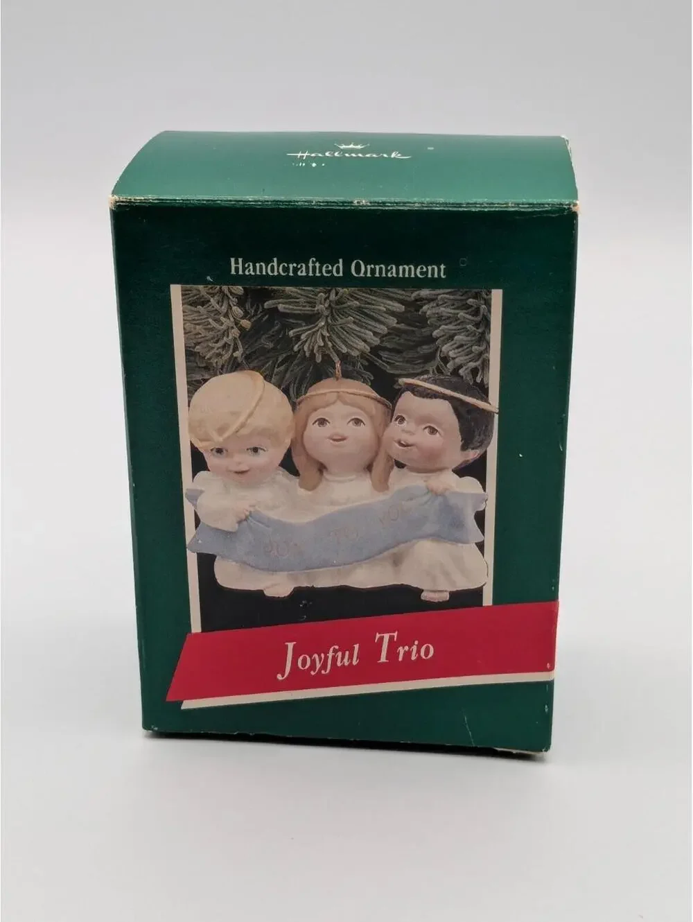 Hallmark Keepsake Joyful Trio 1989 Vintage Christmas Ornament 3 Little Angels
